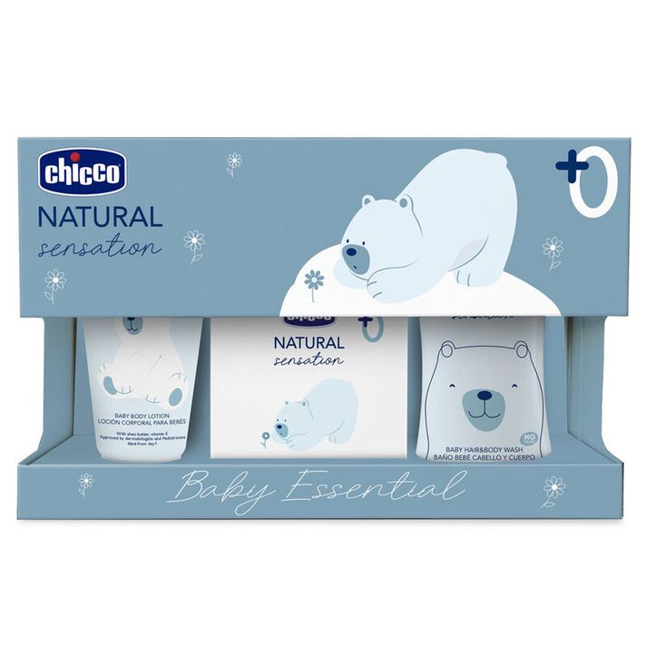 CHICCO - Natural Sensation kozmetikai ajándékcsomag - Baby Essential 0m+
