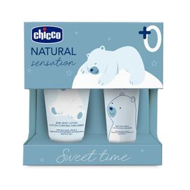 CHICCO - Natural Sensation kozmetikai ajándékcsomag - Sweet Time 0m+