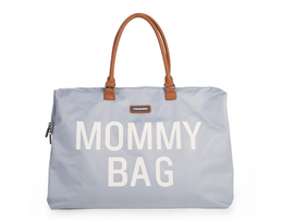 CHILDHOME - pelenkázó táska Mommy Bag Big Grey Off White