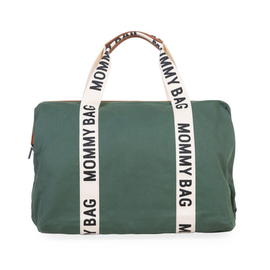 CHILDHOME - Pelenkázó táska Mommy Bag Canvas Green