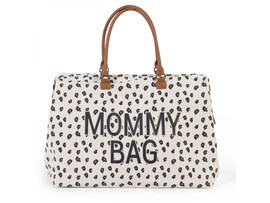CHILDHOME - pelenkázó táska Mommy Bag Canvas Leopard