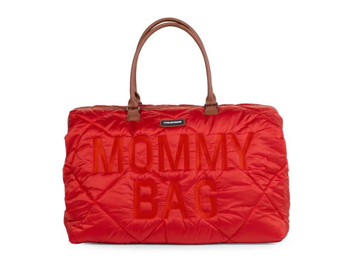 CHILDHOME - pelenkázó táska Mommy Bag Puffered Red