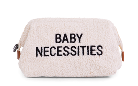 CHILDHOME - Toaletttáska Baby Necessities Teddy Off White