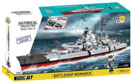 COBI - 4840 II WW Battleship Bismarck, 1:300, 2933 k, 1 f, EXECUTIVE EDITION