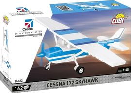 COBI - Cessna 172 Skyhawk-fehér-kék, 1:48, 162 LE