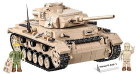 COBI - II WW Panzer III Ausf J, 2 az 1-ben, 780 LE, 2 f