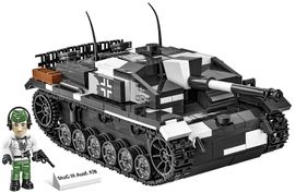 COBI - II WW Stug III Ausf F Flammpanzer 2 az 1-ben, 1:35, 536 LE, 1 f