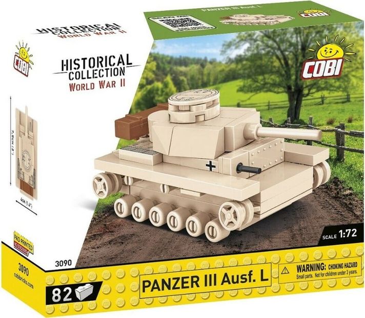 COBI - Panzer III Ausf L, 1:72, 80 LE