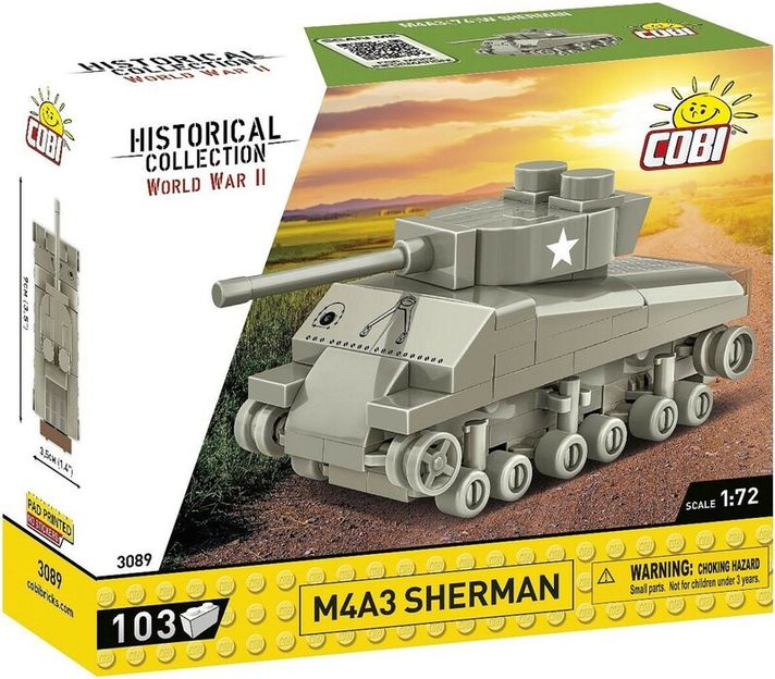 COBI - Sherman M4A3, 1:72, 103 LE
