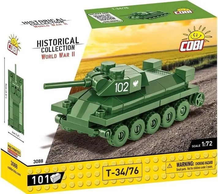 COBI - T-34/76, 1:72, 101 LE