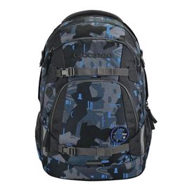 COOCAZOO - Iskolai hátizsák MATE, Blue Craft, AGR tanúsítvány