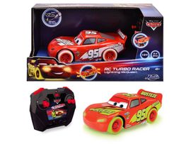 DICKIE - RC Cars Lightning McQueen turbós izzó versenyautók 1:24, 2kan