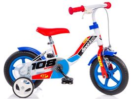 DINO BIKES - Gyerek bicikli 10" 108FLB - Boy 2017