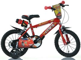 DINO BIKES - Gyermek kerékpár 14" autók