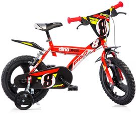 DINO BIKES - Gyerek bicikli 14" 143GLN - piros 2017