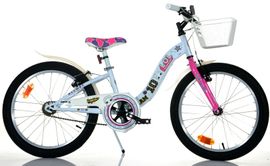 DINO BIKES - Gyermek kerékpár 20" 204R-LOL - Lány LOL