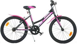 DINO BIKES - Gyermek kerékpár 20" 420D-04SC - AURELIA fekete-rózsaszín