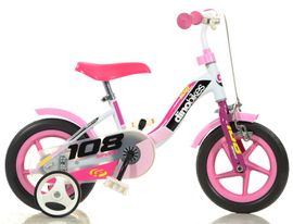 DINO BIKES - Gyerek bicikli 10" 108FLG - Girl 2017