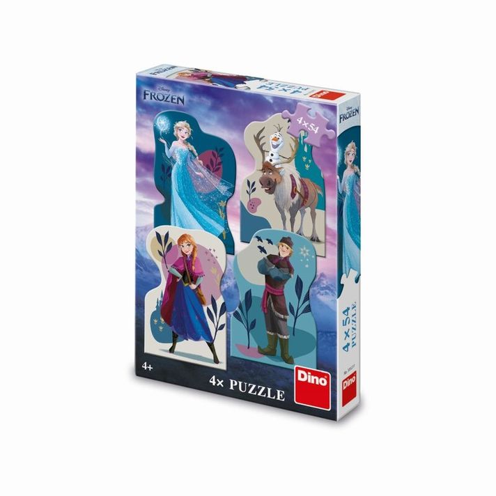 DINO - Frozen: Barátság 4X54 puzzle