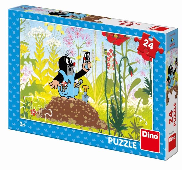 DINO - Vakond a nadrágban 24 puzzle