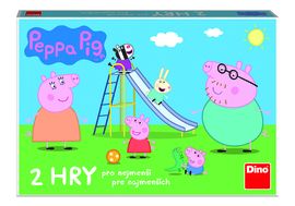 DINO - Peppa Pig Let's Play és csúszdák gyerekjáték
