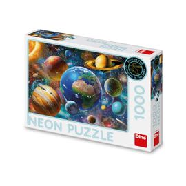 DINO - Planet 1000 neon puzzle
