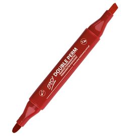 EASY - Marker DOUBLE PERM piros S49281