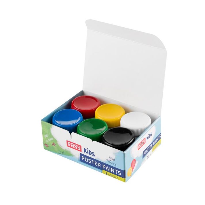 EASY - Temperafestékek egy csészében 6 színben