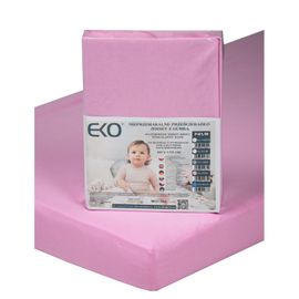 EKO - Vízálló gumis lepedő Jersey rózsaszín 120x60 cm