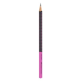 FABER CASTELL - Ceruza Grip 2001/HB fekete és rózsaszínű