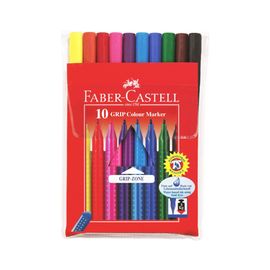 FABER CASTELL - Grip markerek - 10 darabos készlet