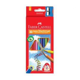 FABER CASTELL - Faber-Castell Grip Junior zsírkréták 10 színben