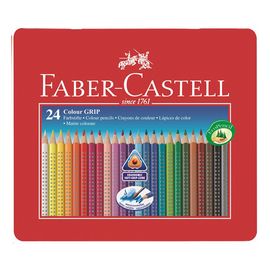 FABER CASTELL - Grip zsírkréta 1001 24 szín ónban