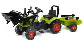 FALK - 2040AM Claas Arion 410 Traktor pótkocsival és szeletelővel