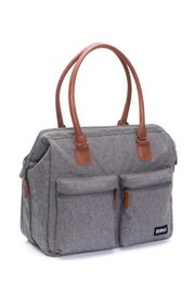 FILLIKID - Pelenkázó táska Oxford grey melange