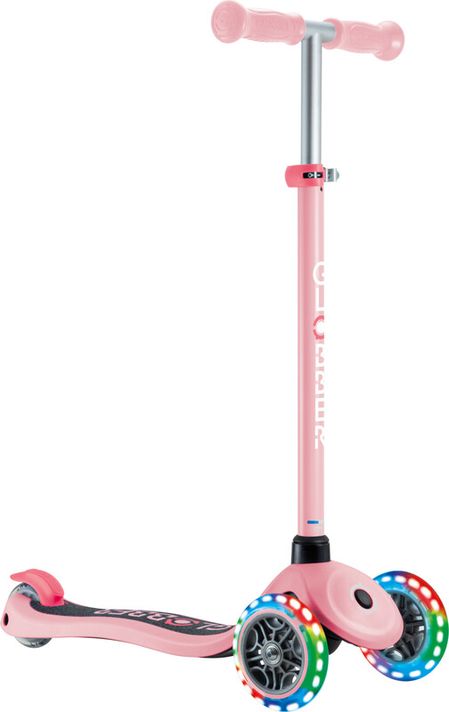 GLOBBER - háromkerekű gyerekrobogó - Primo Lights V2 - Világító kerekek - Pasztell rózsaszín