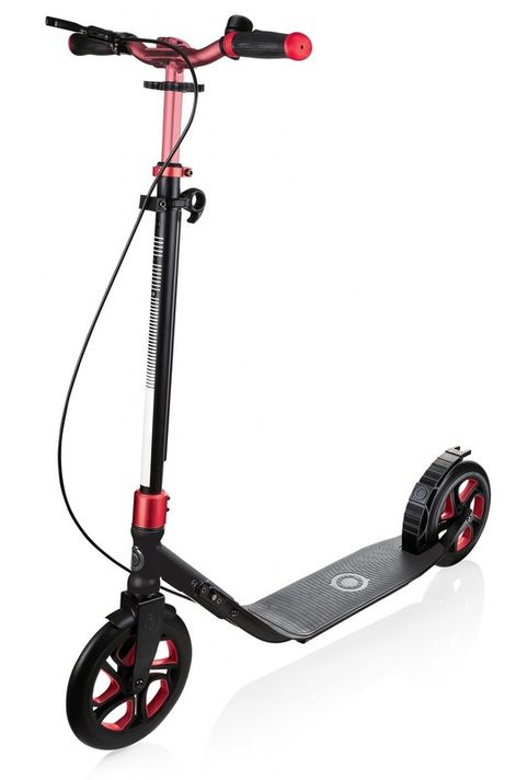 GLOBBER - Scooter One NL 230 Ultimate Titanium - Ruby Red