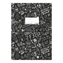 HERMA - Borító Schooldoo A4-es noteszgéphez fekete /1db