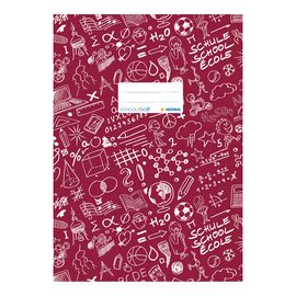 HERMA - Borító Schooldoo A4-es notebookhoz bordó /1db
