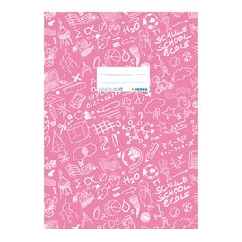 HERMA - Borító Schooldoo A4-es notebookhoz világos rózsaszín /1db