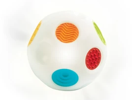 INFANTINO - Zenei &eacute;s f&eacute;nyes Rainbow Ball