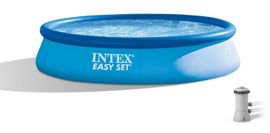 INTEX - 28142 Easy Set Medence papírszűrős vízforgatóval 396x84cm