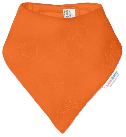 IVEMA BABY - Fleece nyaksál - narancssárga