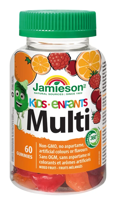 JAMIESON - Multi Kids Gummies zselatinos cukorkák 60 pas.