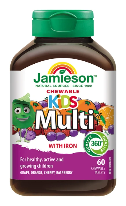 JAMIESON - Multi Kids multivitamin tabletta gyermekeknek 60 tbl.
