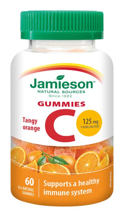 JAMIESON - C-vitamin Gummies zselatinos cukorkák narancs ízzel 60 pas.
