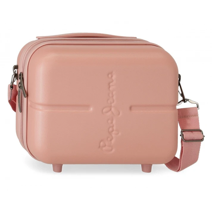 JOUMMA BAGS - ABS utazó kozmetikai táska PEPE JEANS HIGHLIGHT Rosa Claro, 21x29x15cm, 9L, 7683924