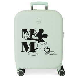 JOUMMA BAGS - ABS utazási bőrönd MICKEY MOUSE Happines Verde, 55x40x20cm, 37L, 3668624 (small exp.)
