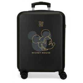 JOUMMA BAGS - ABS utazási bőrönd MICKEY MOUSE Outline Black, 55x38x20cm, 34L, 3471122 (small)