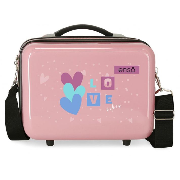 JOUMMA BAGS - Utazó kozmetikai táska ENSO Love Vibes, ABS, 21x29x15cm, 9L, 9453921